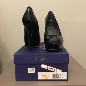 Stuart Weitzman, Stage, black, size 7.5